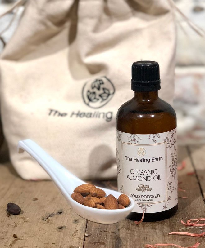 Organic Almond Oil The Healing Earth