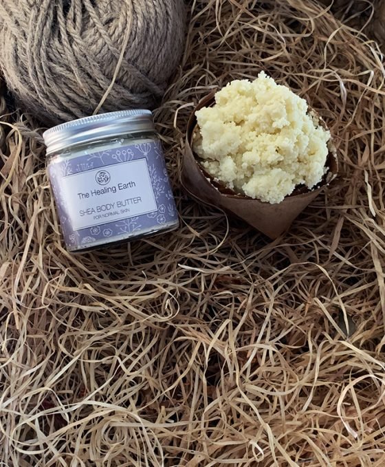 Shea body butter for normal skin